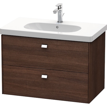Duravit Brioso Wall-Mounted Vanity Unit Chestnut Dark BR414601053